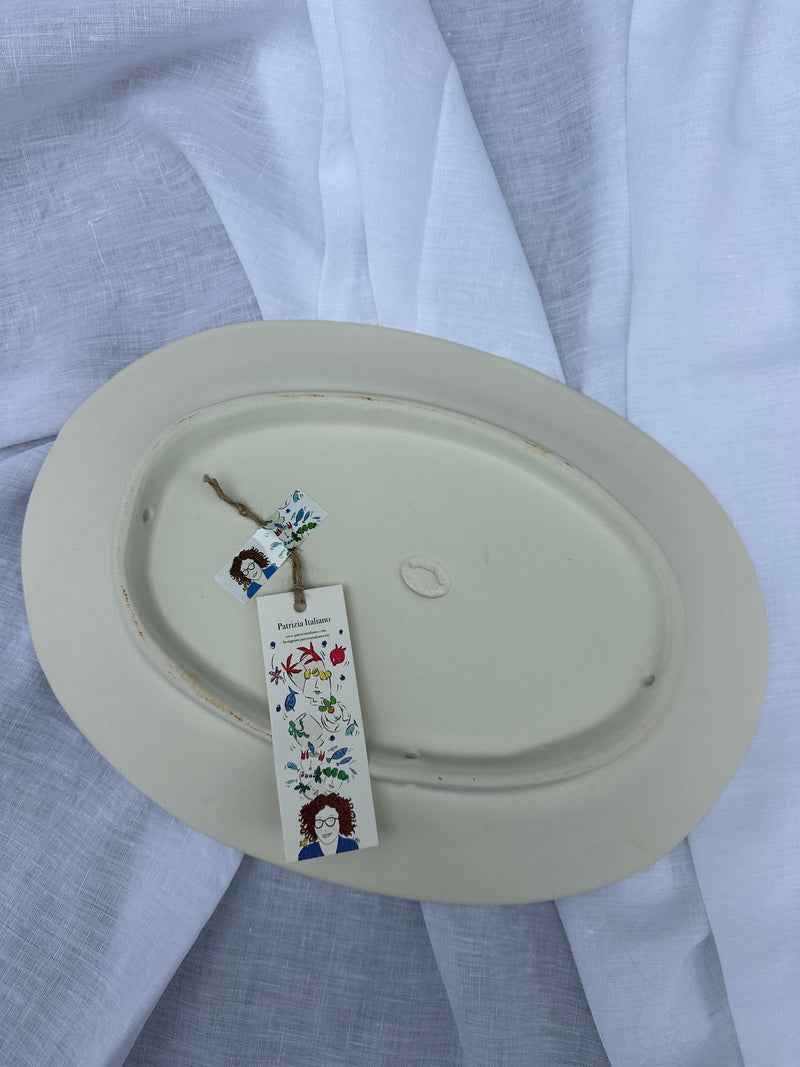 Large Oval Platter ~ Patrizia Italiano ~ Oliva