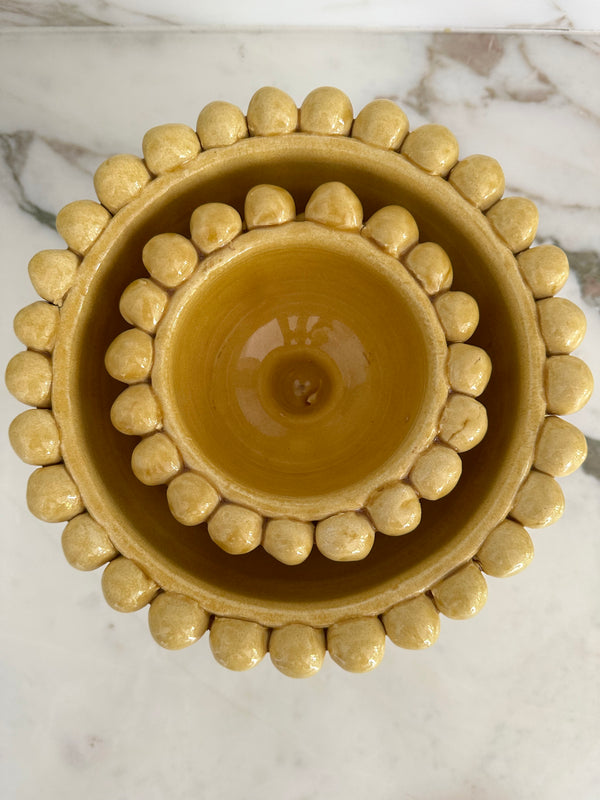 La Pigna Bowl ~ Giallo Sabbia ~ Small