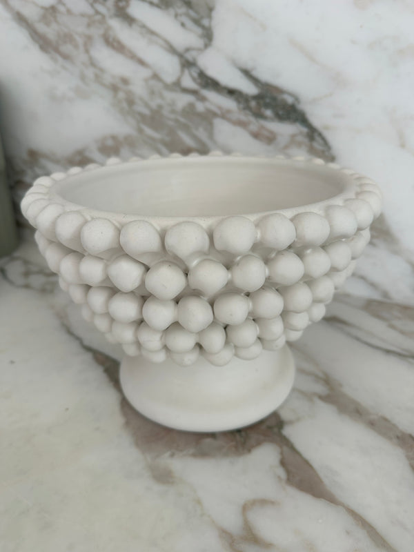 PRE order ~ La Pigna Bowl Grande Matt Crema