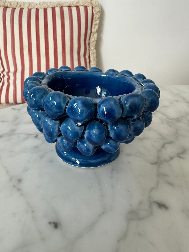 La Pigna Bowl Piccola ~ Il Mare Blue