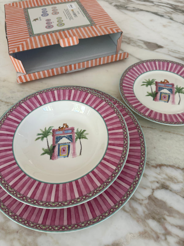 Lisa Corti ~ Sariska Pink ~ Individual Dinner Plate 27cm DM