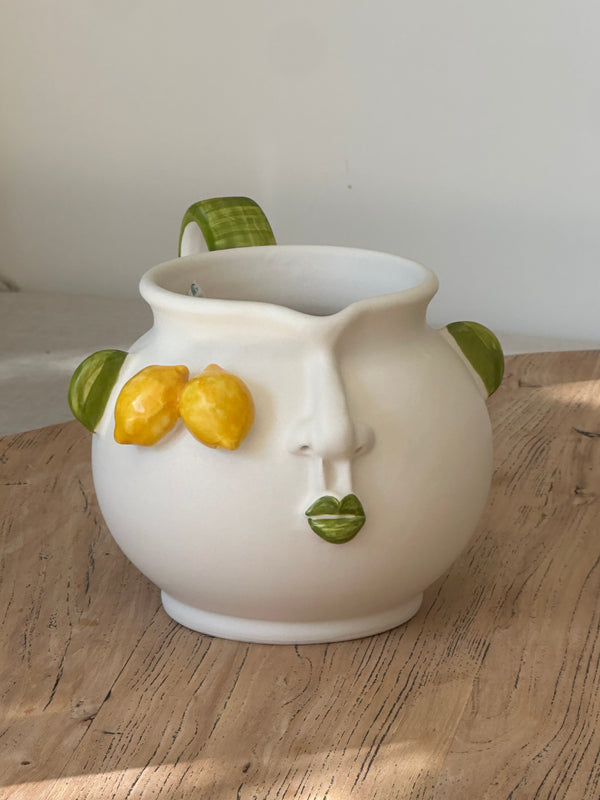 Domitilla Lemon Vase Jug ~ Patrizia Italiano