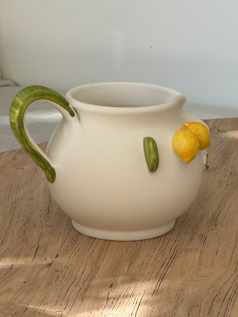Domitilla Lemon Vase Jug ~ Patrizia Italiano