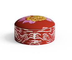 Lisa Corti Trinket Box ~ Indian Red Tiger