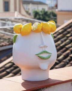 Domitilla ~ Lemon Head Vase